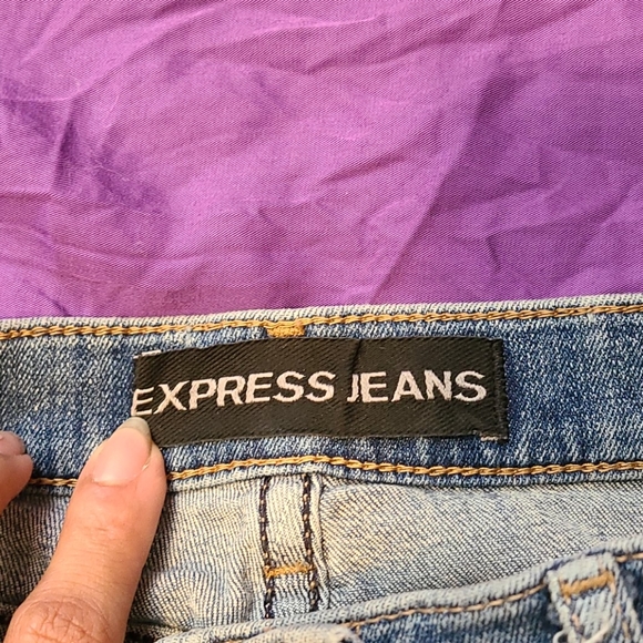 Express Denim skirt - Picture 3 of 5